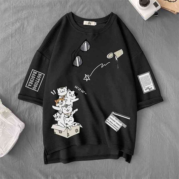 short sleeve t shirt men's for summer print black white tshirt tees brand fashion clothes plus size m-5xl o neck 210707, White;black
short sleeve t shirt men's for summer print black white tshirt tees brand fashion clothes plus size m-5xl o neck 210707, White;black