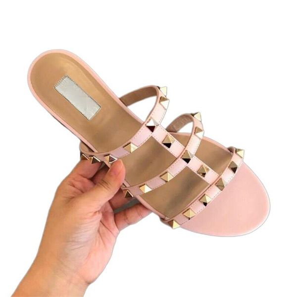 slippers 2021 fashion women sandals flat jelly shoes bow v flip flops stud beach summer rivets thong nude, Black
slippers 2021 fashion women sandals flat jelly shoes bow v flip flops stud beach summer rivets thong nude, Black
