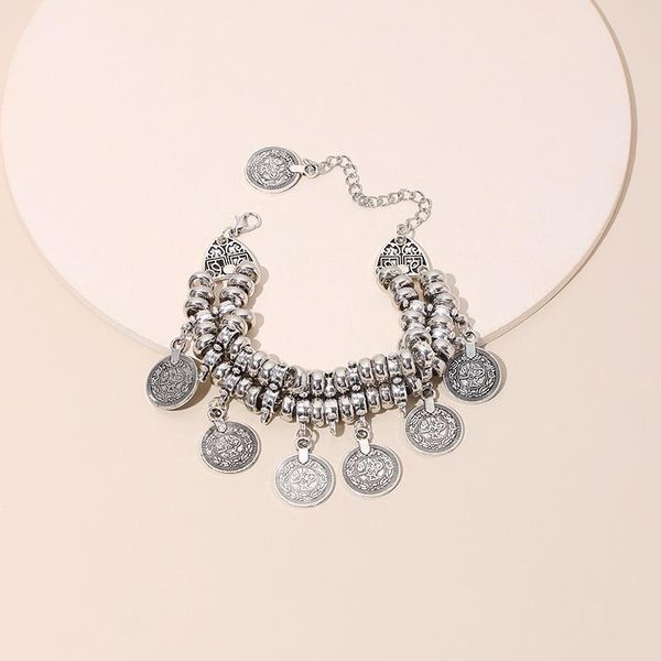 european american cross-border hip hop punk minority coins pendant hand jewelry fashion creative bohemian ethnic style bracelet charm bracel, Golden;silver
european american cross-border hip hop punk minority coins pendant hand jewelry fashion creative bohemian ethnic style bracelet charm bracel, Golden;silver