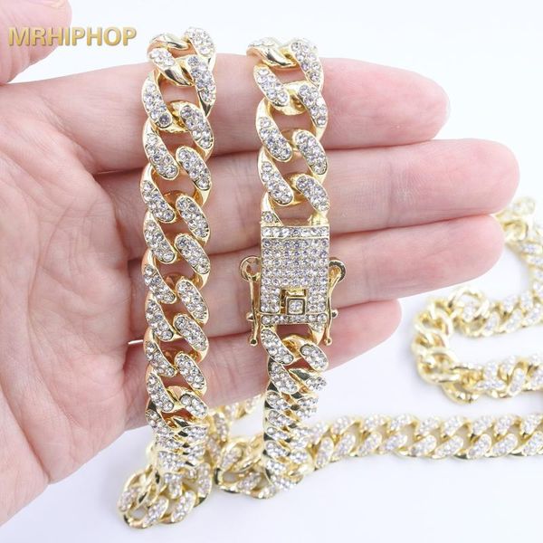 hip hop chain gold silver color elastic buckle lock clasp link cuban bracelets solid heavy 13mm iced out bling men's miami curb link,, Black
hip hop chain gold silver color elastic buckle lock clasp link cuban bracelets solid heavy 13mm iced out bling men's miami curb link,, Black