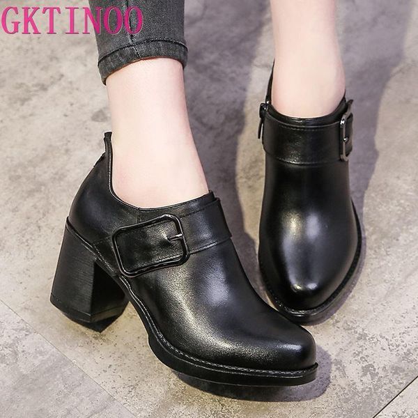 dress shoes 2021 spring summer women pumps metal buckle thin high heels casual personality women's round toe genuine leather, Black
dress shoes 2021 spring summer women pumps metal buckle thin high heels casual personality women's round toe genuine leather, Black