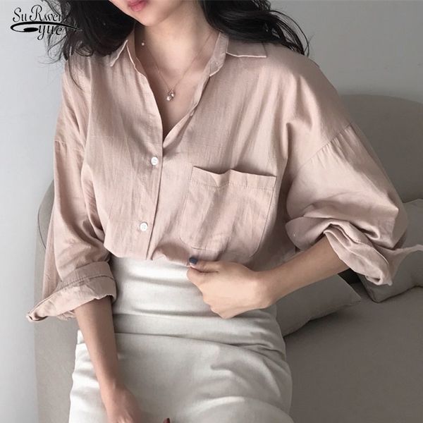 autumn chic hong kong style loose lapel solid color ninth sleeve shirt mid-length casual sunscreen women 11110 210521, White
autumn chic hong kong style loose lapel solid color ninth sleeve shirt mid-length casual sunscreen women 11110 210521, White