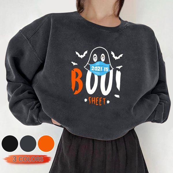 women's hoodies & sweatshirts ladies halloween festival clothing long sleeve loose round neck letter print long-sleeved oversized suda, Black
women's hoodies & sweatshirts ladies halloween festival clothing long sleeve loose round neck letter print long-sleeved oversized suda, Black