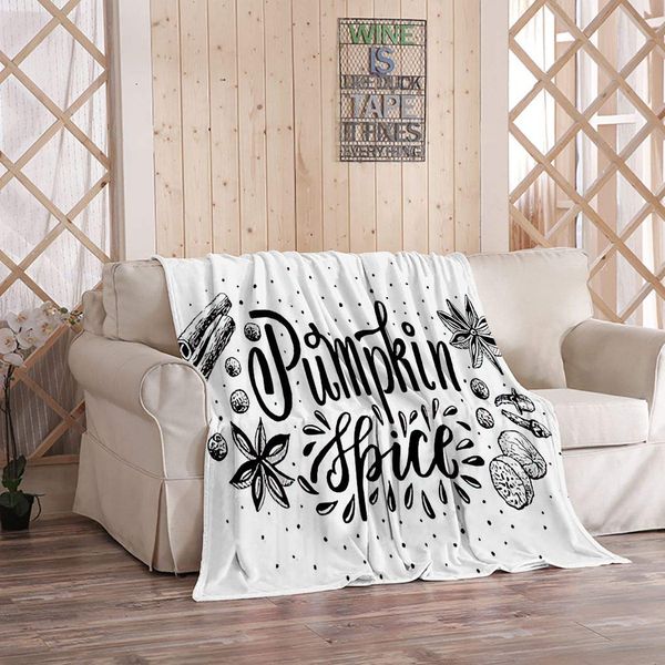 Ajckly Thanksgiving Throw Blanket, Pumpkin Spice Coffee Restaurant Brochure Menu Cafe Pie Font Home Soft Flannel Cozy Warm
Ajckly Thanksgiving Throw Blanket, Pumpkin Spice Coffee Restaurant Brochure Menu Cafe Pie Font Home Soft Flannel Cozy Warm