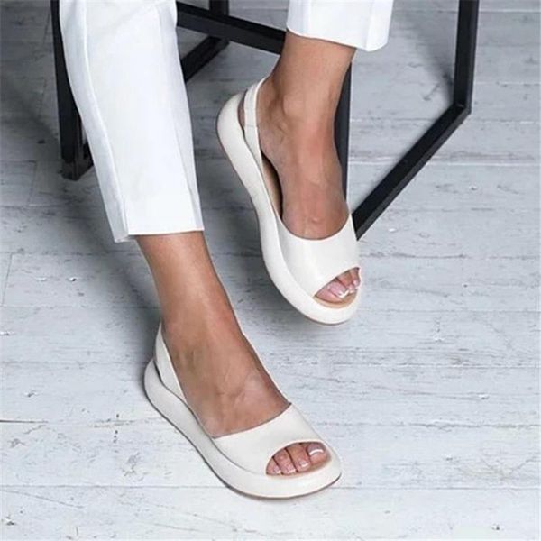 sandals 2021 women fashion party platform shoes leather soft buttom comfy ladies open toes footwear femme, Black
sandals 2021 women fashion party platform shoes leather soft buttom comfy ladies open toes footwear femme, Black