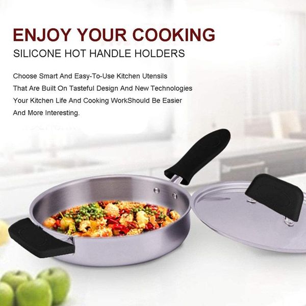 oven mitts 8 pack silicone handle holder potholders heat insulated covers for cast iron pan woks pot cookware
oven mitts 8 pack silicone handle holder potholders heat insulated covers for cast iron pan woks pot cookware