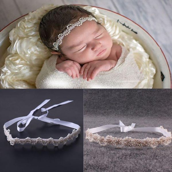 hair accessories born baby pearl flower headband girl pography props, Slivery;white
hair accessories born baby pearl flower headband girl pography props, Slivery;white