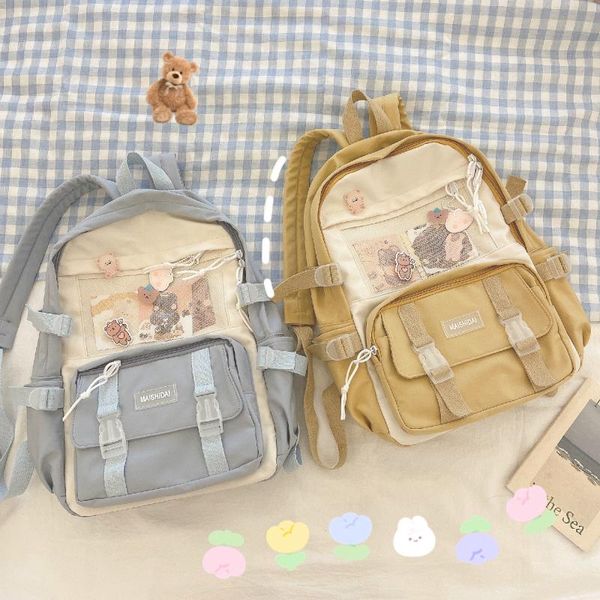 backpack women large capacity cute girls simple school bags harajuku student bookbag for teens female kawaii
backpack women large capacity cute girls simple school bags harajuku student bookbag for teens female kawaii