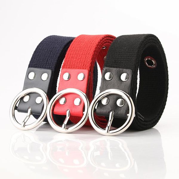 belts women canvas belt round buckle personalized versatile soft ribbon with jeans dress decorative designer, Black;brown
belts women canvas belt round buckle personalized versatile soft ribbon with jeans dress decorative designer, Black;brown