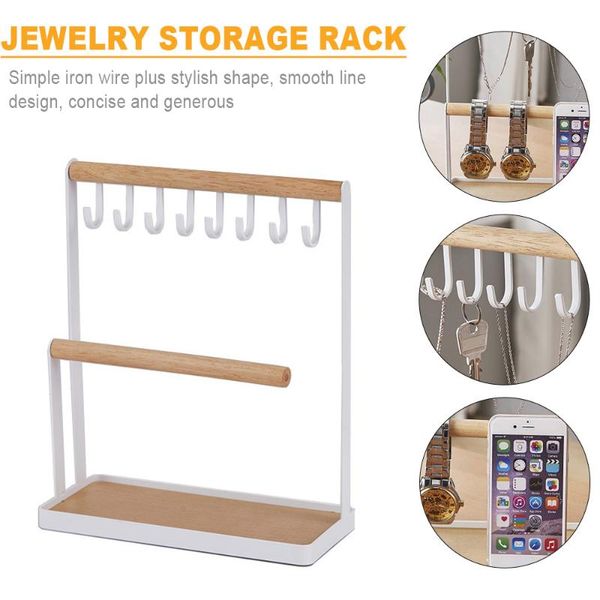 hooks & rails jewelry stand desk holder hanging necklace bracelet ring watch storage organizer ear studs pendant rack display
hooks & rails jewelry stand desk holder hanging necklace bracelet ring watch storage organizer ear studs pendant rack display