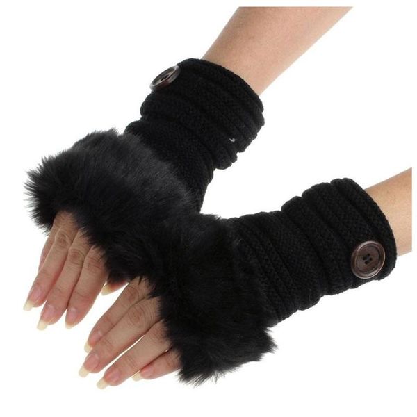 sports gloves fashion women girl winter warm faux plush wrist fingerless mittens daily casual for outdoor accessories, Black
sports gloves fashion women girl winter warm faux plush wrist fingerless mittens daily casual for outdoor accessories, Black