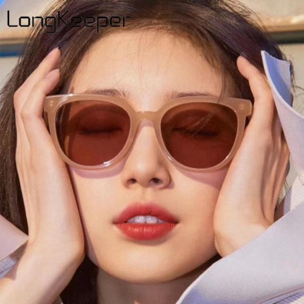 longkeeper vintage cat eye sunglasses women designer fashion round sun glasses ladies, White;black
longkeeper vintage cat eye sunglasses women designer fashion round sun glasses ladies, White;black