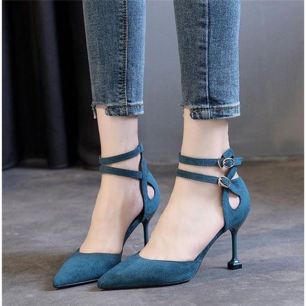 dress shoes thin heels women pumps spring and summer fashion ladies black wild pointed toe buckle high
dress shoes thin heels women pumps spring and summer fashion ladies black wild pointed toe buckle high