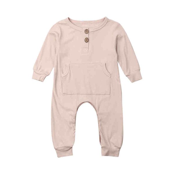 baby romper girls boys solid buttons with pocket long sleeve jumpsuit casual newborn rompers one-pieces toddler kids clothes, Blue
baby romper girls boys solid buttons with pocket long sleeve jumpsuit casual newborn rompers one-pieces toddler kids clothes, Blue