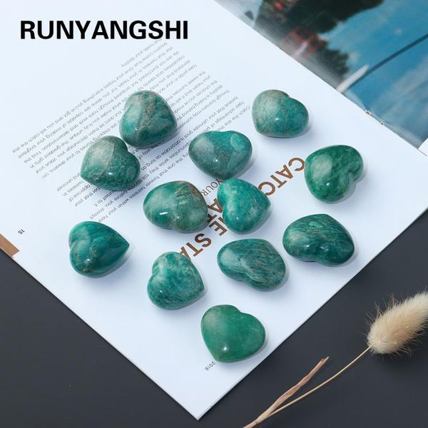 decorative objects & figurines natural crystal amazonite love gems heart shape hand carved ornaments for necklace making
decorative objects & figurines natural crystal amazonite love gems heart shape hand carved ornaments for necklace making