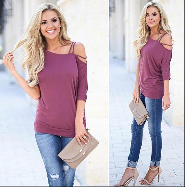 loose women t shirt casual short shirts one shoulder off cotton sleeve summer solid fashion, White
loose women t shirt casual short shirts one shoulder off cotton sleeve summer solid fashion, White