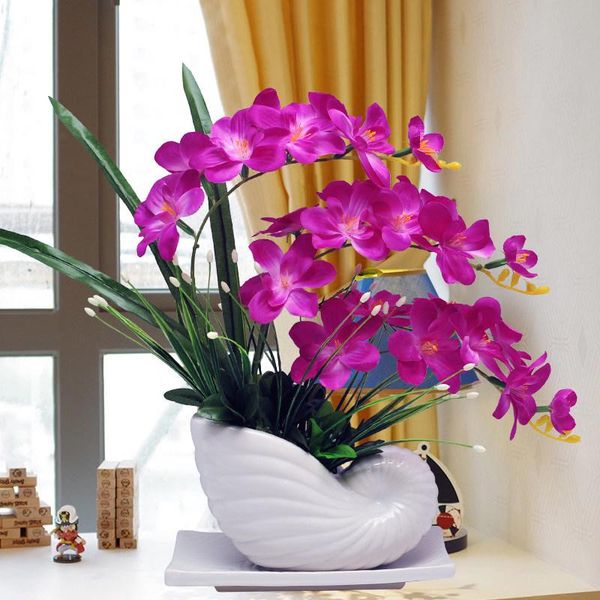 vases modern ceramic vase+phalaenopsis artificial flower set craft figurines home office cafe deskfake arrangement ornament
vases modern ceramic vase+phalaenopsis artificial flower set craft figurines home office cafe deskfake arrangement ornament