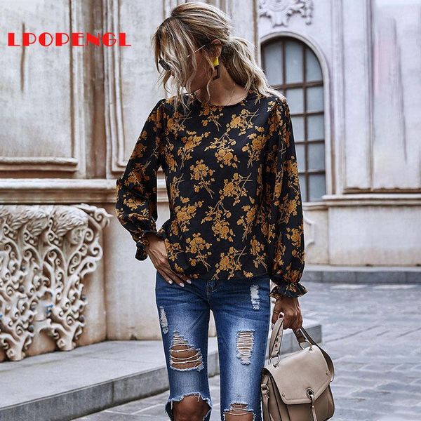 spring autumn women's shirts 2021 geometric printing patterns fashion all-match conventional round neck loose stitching blouses, White
spring autumn women's shirts 2021 geometric printing patterns fashion all-match conventional round neck loose stitching blouses, White