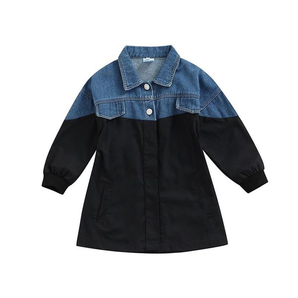 girl's dresses kids baby girl denim dress fashion fall spring patchwork long sleeve turn down collar a-line casual clothes 2-7y, Red;yellow
girl's dresses kids baby girl denim dress fashion fall spring patchwork long sleeve turn down collar a-line casual clothes 2-7y, Red;yellow
