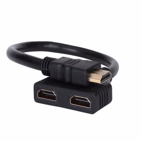 hubs -compatible 2 dual port y splitter 1080p v1.4 male to double female adapter cable 1 in out
hubs -compatible 2 dual port y splitter 1080p v1.4 male to double female adapter cable 1 in out