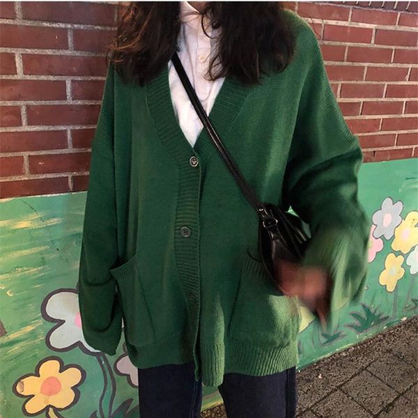 women's knits & tees sweaters women cardigan v-neck long sleeve fashion loose breathable casual knitting female 6 colors autumn comfort, White
women's knits & tees sweaters women cardigan v-neck long sleeve fashion loose breathable casual knitting female 6 colors autumn comfort, White