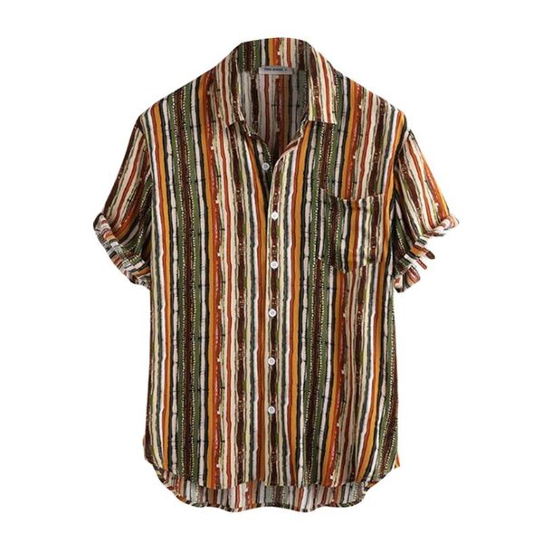 stripe printed mens shirts summer hawaiian for men casual short sleeve slim fit button up shirt chemise homme men's, White;black
stripe printed mens shirts summer hawaiian for men casual short sleeve slim fit button up shirt chemise homme men's, White;black
