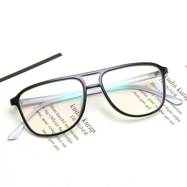 fashion sunglasses frames 2021 student square computer eye glasses frame men transparent oversized women's reading eyewear eyeglasses, Black
fashion sunglasses frames 2021 student square computer eye glasses frame men transparent oversized women's reading eyewear eyeglasses, Black