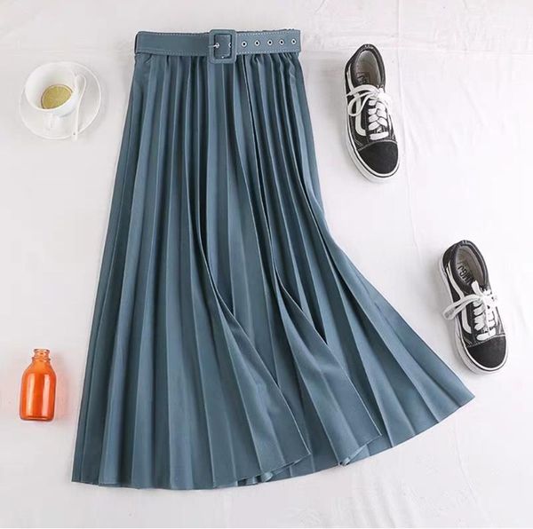 skirts summer women fashion elegant retro pleated female 2021 high waist skirt with belt chiffon midi long womens, Black
skirts summer women fashion elegant retro pleated female 2021 high waist skirt with belt chiffon midi long womens, Black