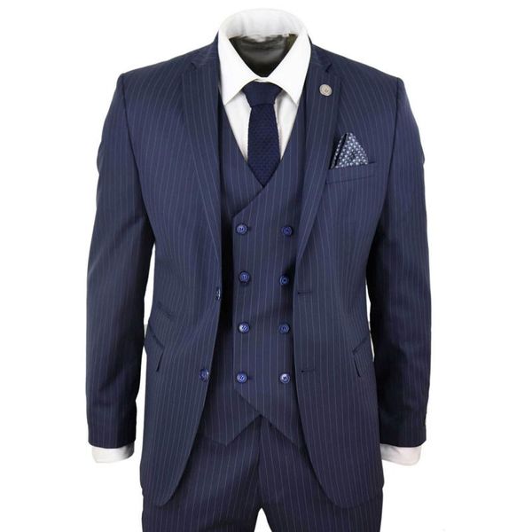 men's suits & blazers suit 3 pics navy lapel pinstripe double-breasted slim fit for formal wedding groom clothing (blazer+vest+pants), White;black
men's suits & blazers suit 3 pics navy lapel pinstripe double-breasted slim fit for formal wedding groom clothing (blazer+vest+pants), White;black