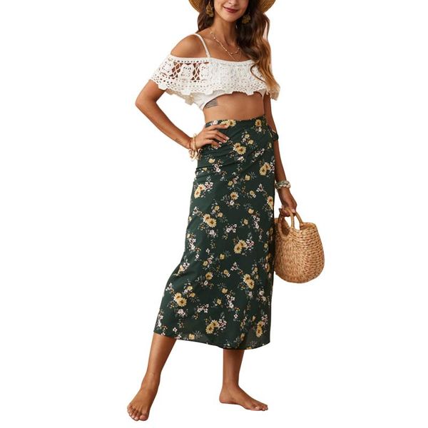 skirts ladies fashion floral print skirt women female casual for shopping daily wear, Black
skirts ladies fashion floral print skirt women female casual for shopping daily wear, Black