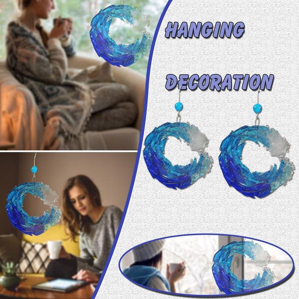 decorative objects & figurines 3d wave decoration wind chimes acrylic outdoor indoor ocean catching home decoratio gift
decorative objects & figurines 3d wave decoration wind chimes acrylic outdoor indoor ocean catching home decoratio gift