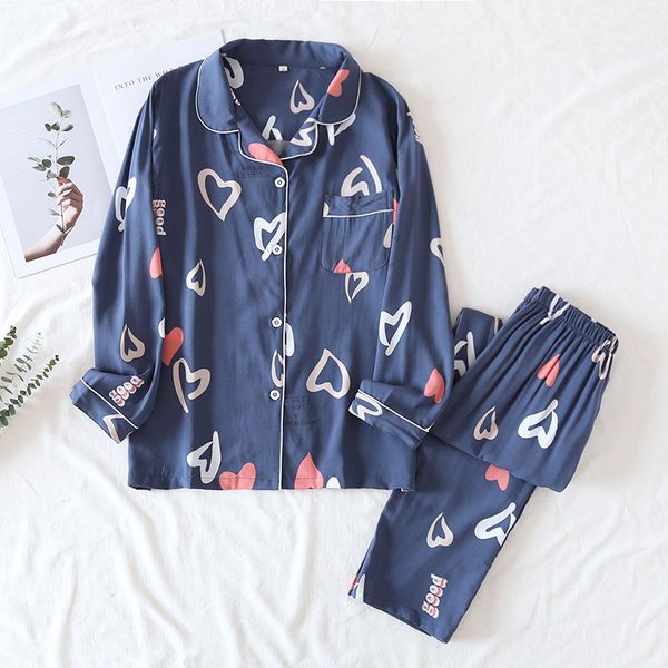 new style ladies spring and autumn pure cotton silk pajamas suit long-sleeved fresh floral artificial cotton home service women, Black;red
new style ladies spring and autumn pure cotton silk pajamas suit long-sleeved fresh floral artificial cotton home service women, Black;red