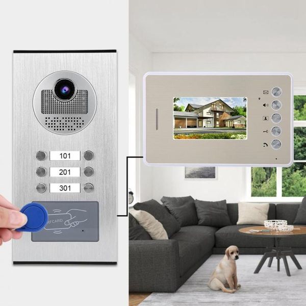 other door hardware smart doorbell 4.3in 3 monitors video intercom night intelligent doorphone system
other door hardware smart doorbell 4.3in 3 monitors video intercom night intelligent doorphone system