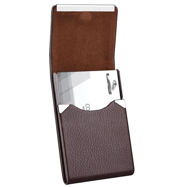 card holders business case stainless steel aluminum holder metal box men cover protector coin purse wallet, Brown;gray
card holders business case stainless steel aluminum holder metal box men cover protector coin purse wallet, Brown;gray