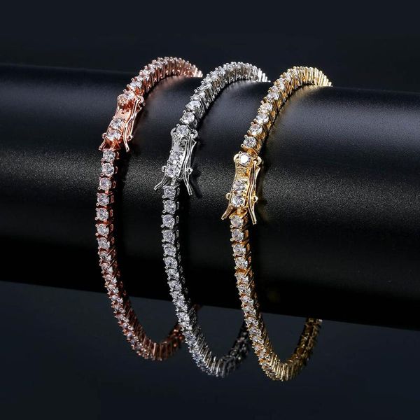 link, chain 3mm mens/women + cubic zirconia tennis bracelet hip hop jewelry iced out 1 row gold cz charms for gifts, Black
link, chain 3mm mens/women + cubic zirconia tennis bracelet hip hop jewelry iced out 1 row gold cz charms for gifts, Black