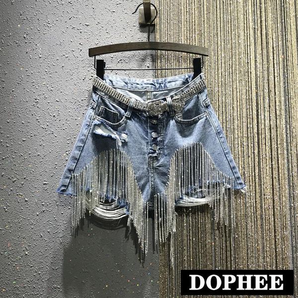 women's jeans 2021 summer ripped high waist rhinestone tassel chain slim-fit straight-leg denim shorts jean short, Blue
women's jeans 2021 summer ripped high waist rhinestone tassel chain slim-fit straight-leg denim shorts jean short, Blue