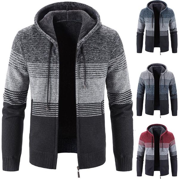 men's jackets cardigans personality all-match winter clothing thick wool sweater coat trend fashion brand jacket, Black;brown
men's jackets cardigans personality all-match winter clothing thick wool sweater coat trend fashion brand jacket, Black;brown