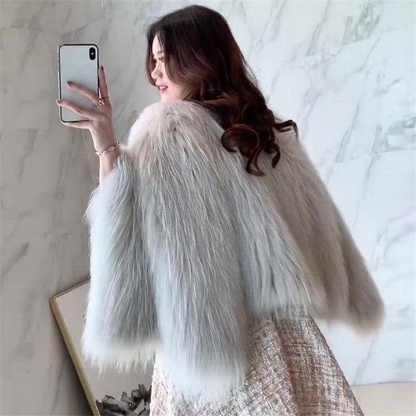 women's fur & faux women winter jackets pink plush warm coats short 2021 autumn fashion casual thick mink outwears, Black
women's fur & faux women winter jackets pink plush warm coats short 2021 autumn fashion casual thick mink outwears, Black