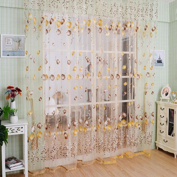 curtain & drapes pastoral tulip floral curtains decorated with beads features a unique design for the living room
curtain & drapes pastoral tulip floral curtains decorated with beads features a unique design for the living room