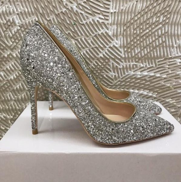 dress shoes 2021 spring silver crystal sequins bridal pointed wedding high heels women's fine, Black
dress shoes 2021 spring silver crystal sequins bridal pointed wedding high heels women's fine, Black