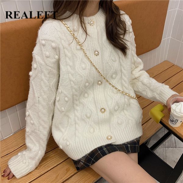 knitting cardigan sweater coat female vintage round neck long sleeve ladies knitted cardigans autumn winter 210428, White
knitting cardigan sweater coat female vintage round neck long sleeve ladies knitted cardigans autumn winter 210428, White