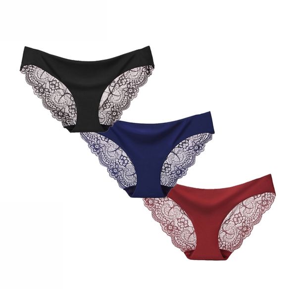 3 pcs lace panties for woman underwear briefs solid female panty underwear women seamless lace -xxl bannirou 210730, Black;pink
3 pcs lace panties for woman underwear briefs solid female panty underwear women seamless lace -xxl bannirou 210730, Black;pink