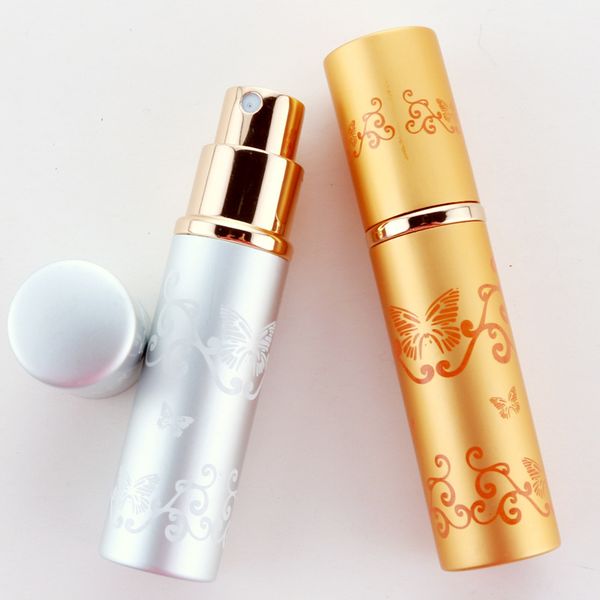 5ml refillable aluminum perfume atomizer bottles portable liquid container cosmetics mini silver gold spray alcochol empty bottle traveling
5ml refillable aluminum perfume atomizer bottles portable liquid container cosmetics mini silver gold spray alcochol empty bottle traveling