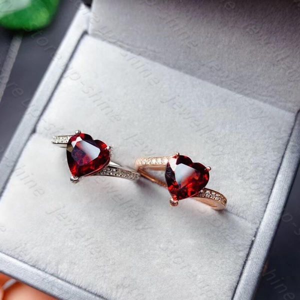 natural garnet ring 925 silver women's simple, cute and fashionable all-match cluster rings, Golden;silver
natural garnet ring 925 silver women's simple, cute and fashionable all-match cluster rings, Golden;silver
