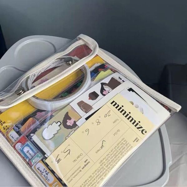 storage bags multifunctional stationery bag portable korean ins simple transparent student large-capacity pencil
storage bags multifunctional stationery bag portable korean ins simple transparent student large-capacity pencil