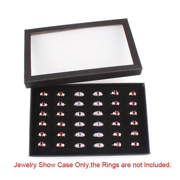 storage boxes & bins 1 pcs fashion exquisite fine 36 slots ring ear display box jewelry organizer holder transparent window show case#57900
storage boxes & bins 1 pcs fashion exquisite fine 36 slots ring ear display box jewelry organizer holder transparent window show case#57900