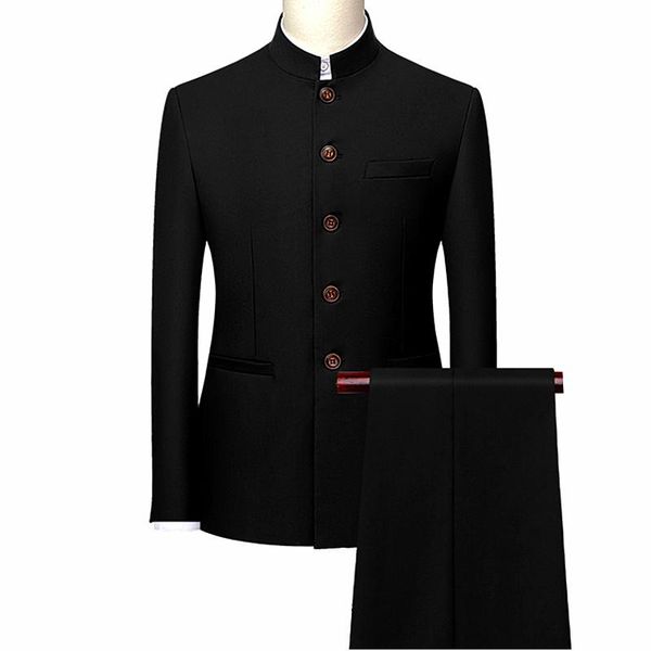 men's suits & blazers nice men retro party 2 piece set blazer pants luxury embroidery tang suit jacket trousers plus size m-6xl pcs, White;black
men's suits & blazers nice men retro party 2 piece set blazer pants luxury embroidery tang suit jacket trousers plus size m-6xl pcs, White;black