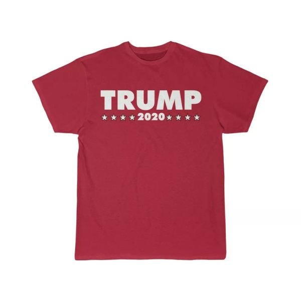 trump 2020 short sleeve tee, White;black