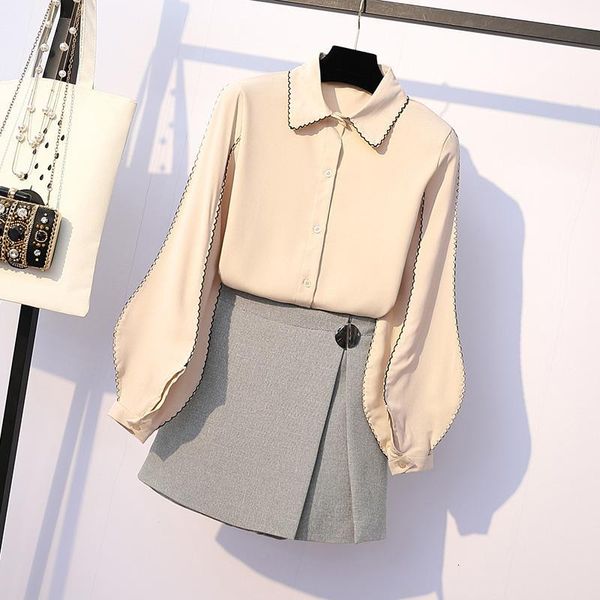 women's tracksuits arrival shudaji full office lady single breasted turn-down collar lantern sleeve button above knee, mini regular so, Gray
women's tracksuits arrival shudaji full office lady single breasted turn-down collar lantern sleeve button above knee, mini regular so, Gray