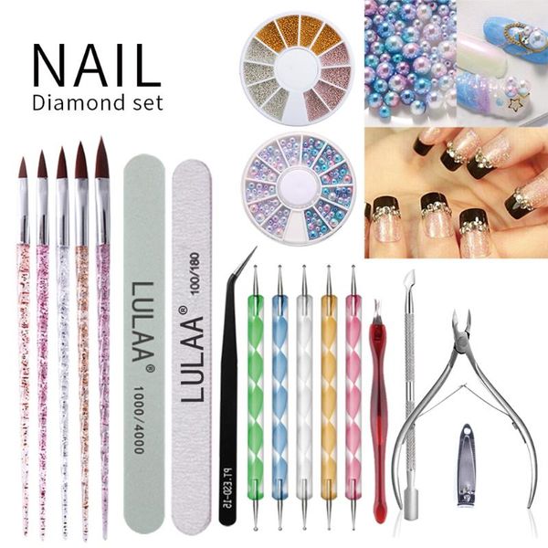 nail art kits 19pcs brush set of dottiing&painting tools acrylic powder carving gel brushes lot with nails accessories diy
nail art kits 19pcs brush set of dottiing&painting tools acrylic powder carving gel brushes lot with nails accessories diy